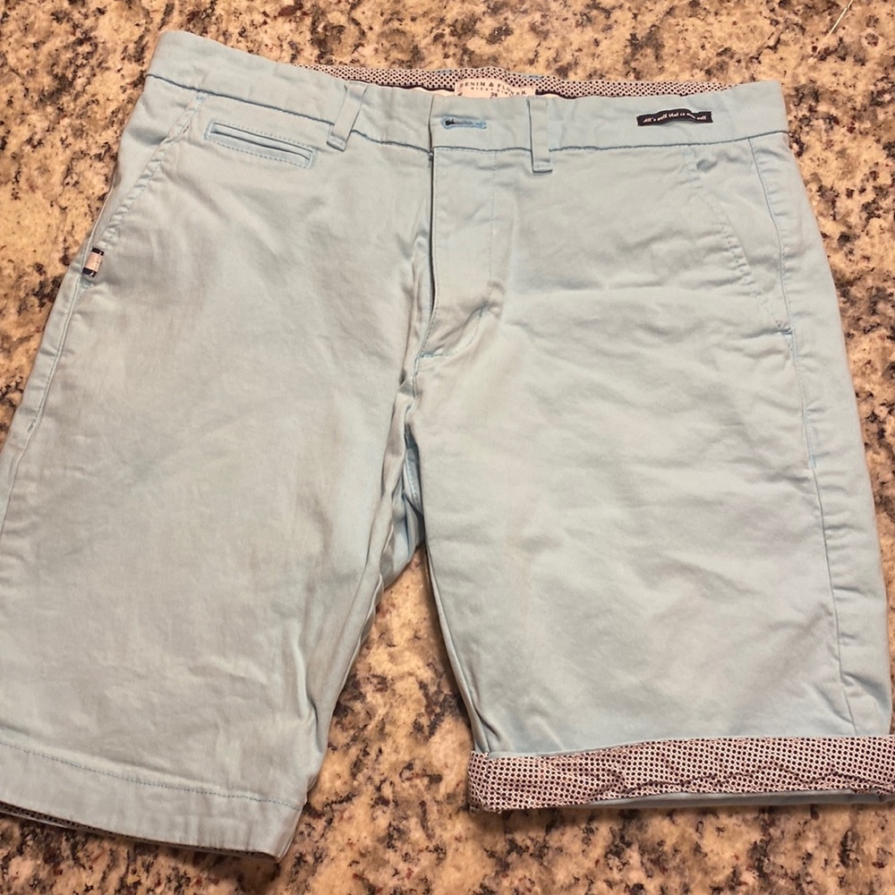 Mens Denim & Flower shorts